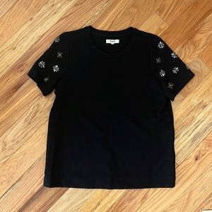 Madewell Top with Sequin detail